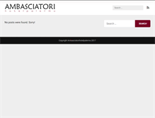 Tablet Screenshot of ambasciatorihotelpalermo.net