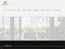 Tablet Screenshot of ambasciatorihotelpalermo.com